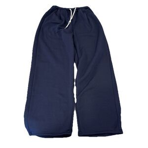 SHEIN Women’s Small Navy Wide Leg Sweatpants